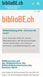 Mobile Screenshot of bibliobe.ch